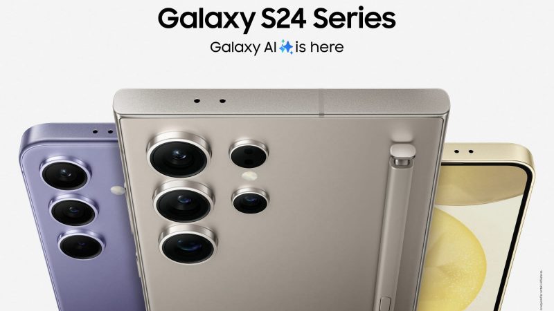 استكشف عصراً جديداً من الهواتف المحمولة المدعمة بالذكاء الاصطناعي مع سلسلة سامسونج Galaxy S24