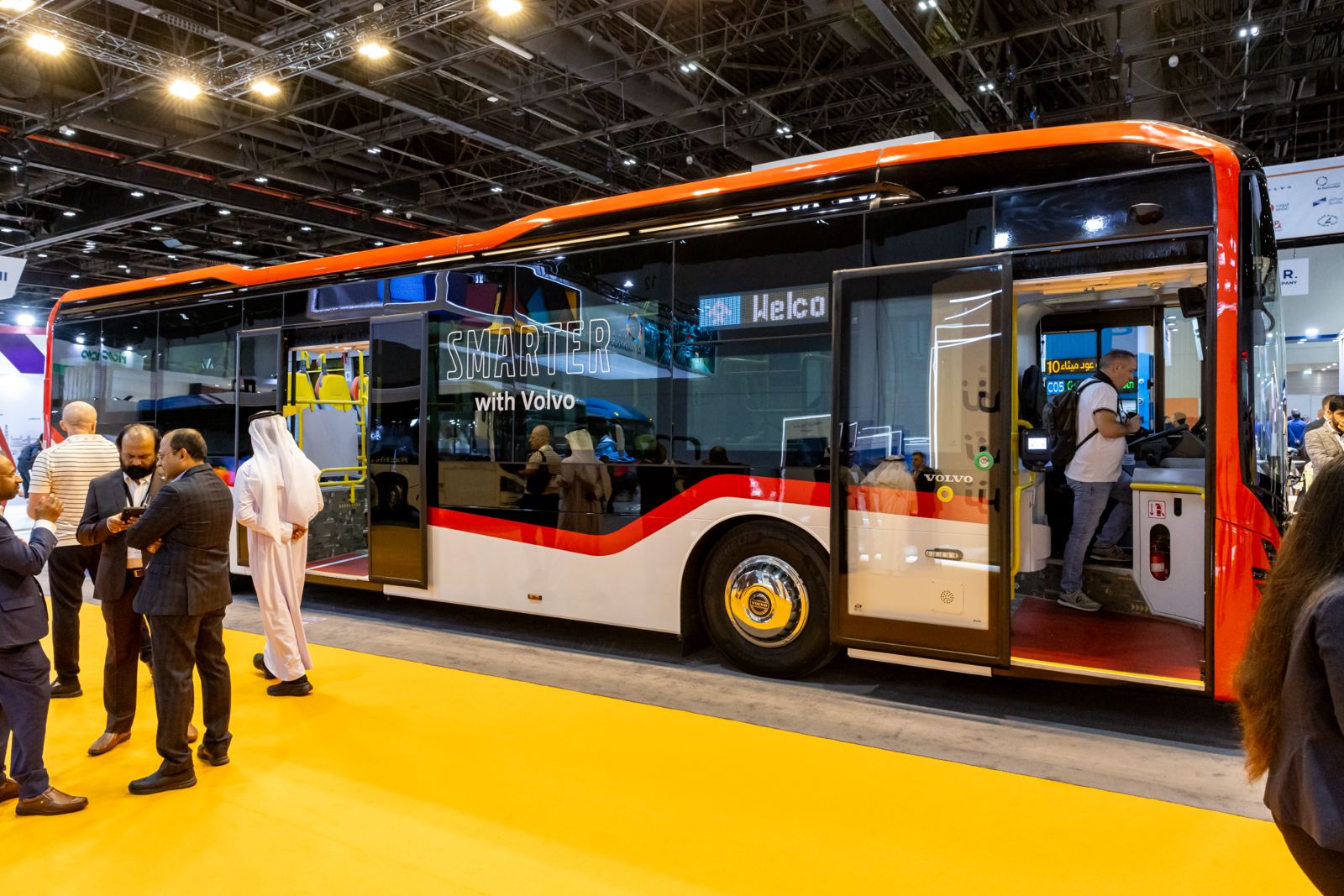 FAMCO Unveils The Groundbreaking Volvo Smart Bus at the 5th UITP MENA Transport Congress and Exhibition