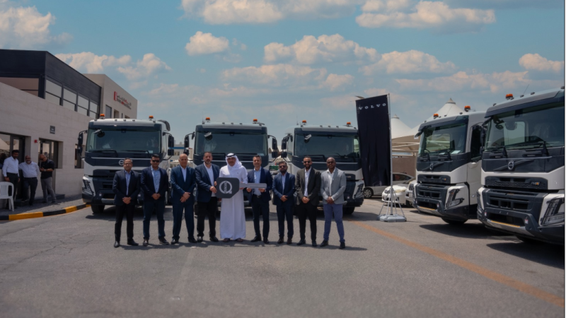 FAMCO Qatar Signs Major Agreement To Supply 25 Volvo Heavy-Duty FMX460 4×2 Trucks to Al Nasr Holding