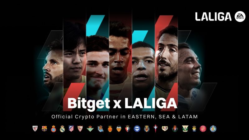 Bitget Enters A Multi-Million Dollar Deal With La Liga to Explore Crypto-Sports Synergy