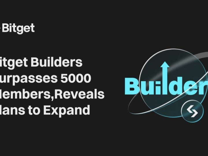 Bitget Builders Surpasses 5000 Members, Reveals Plans to Expand