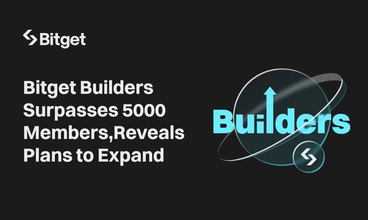 Bitget Builders Surpasses 5000 Members, Reveals Plans to Expand