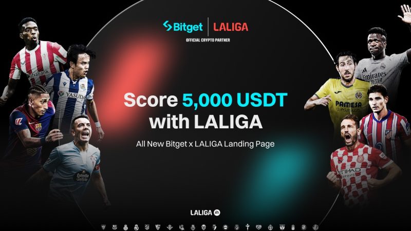 Bitget x La Liga: A Tiki Taka of Football and Crypto with 5,000 USDT in Rewards