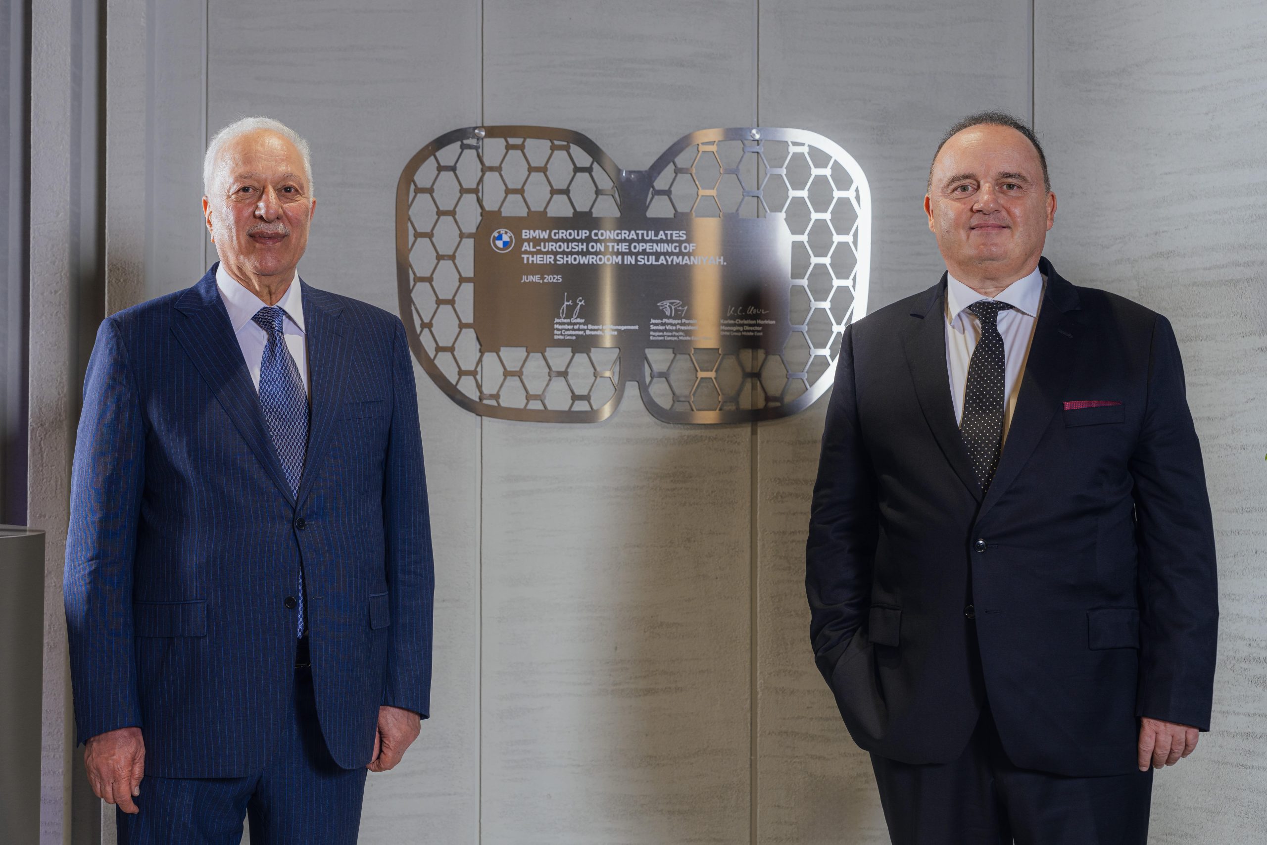 Al-Uroush Automotive opens Iraq’s First BMW Retail.Next showroom in Sulaymaniyah